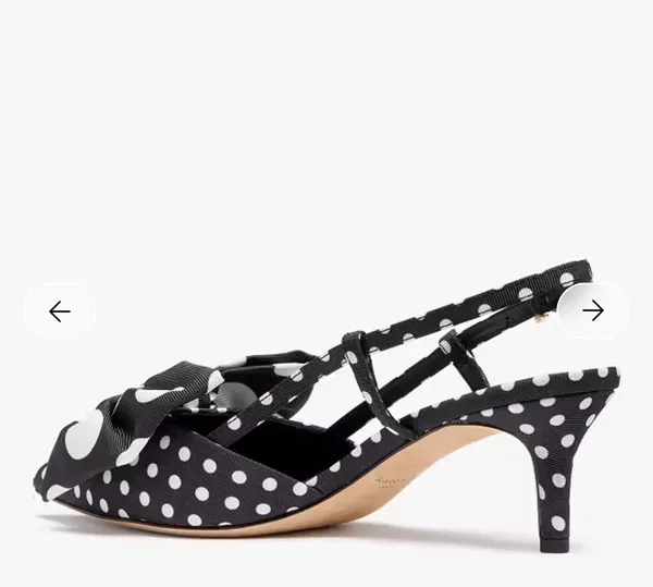 Kate Spade Polka Dot Heels - Image 5