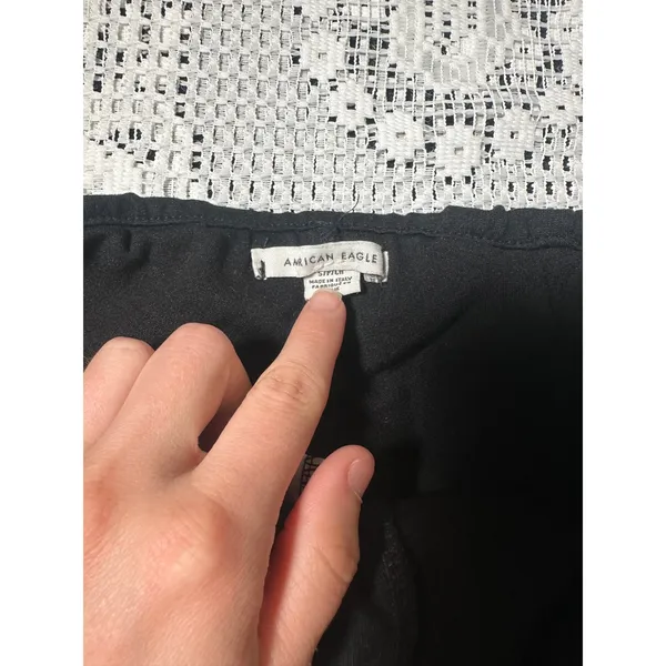 American Eagle Black Mini Skort - Image 2