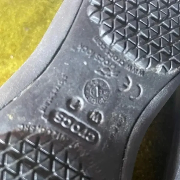 Crocs Malindi‎ Ballet Shoe Black Size 7 EUC Flats - Image 5