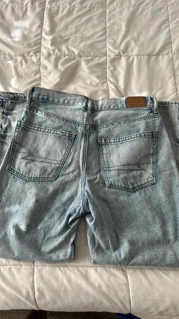 American Eagle high rise 90s boyfriend washed jeans - Image 7