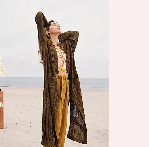 Free People Maxi Cardigan - Image 5