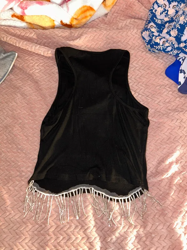 Bling top Black - Image 2