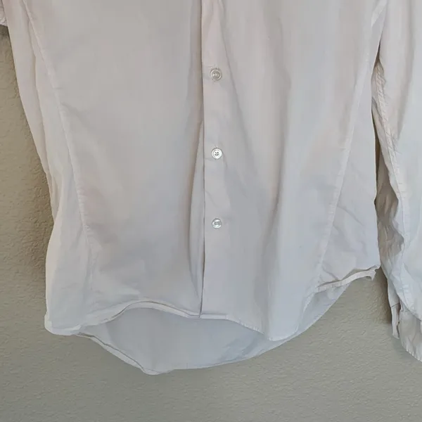 Zara Must have shirt super slim fit sz M business casual preppy button down 90s - Image 5