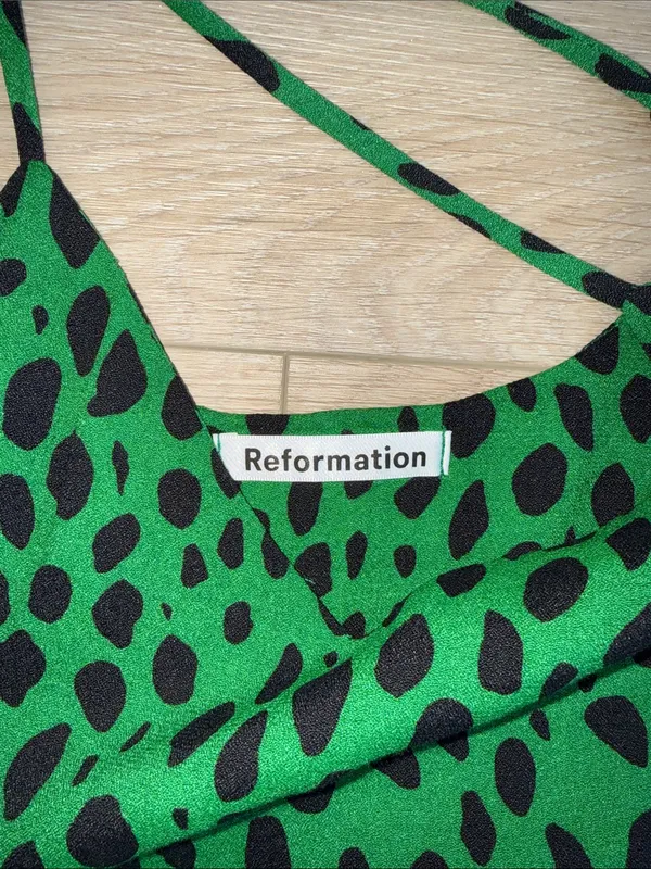 Reformation Seville Print Mini Dress - Image 3