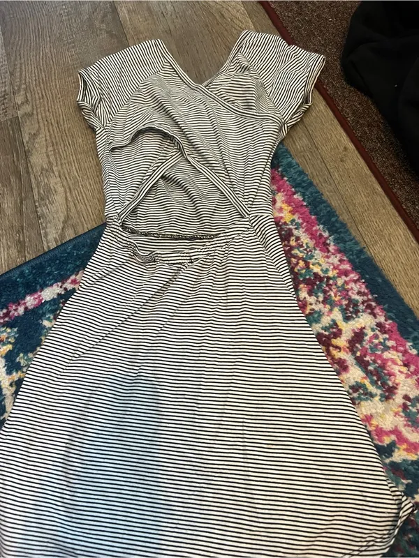 Brandy Melville black and white skater dress - Image 8