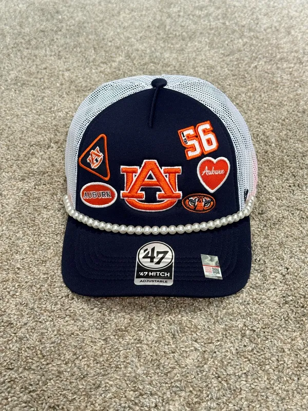 NEW 47 Brand Auburn Tigers Rally On '47 Hitch Fm Foam Front Hat - Image 2