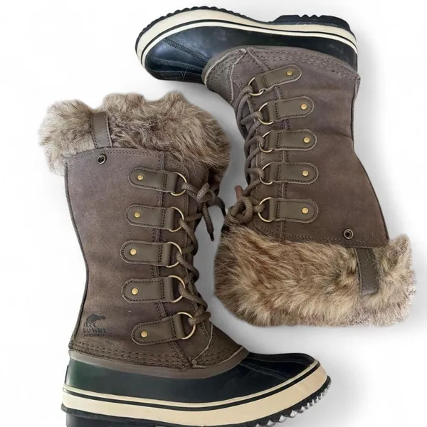 Sorel Women's Grey and Brown Boots - Image 5