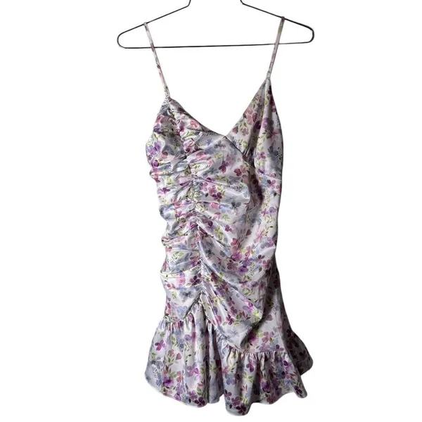 Majorelle Melville Mini Dress in Watercolor Multi XS - Image 2