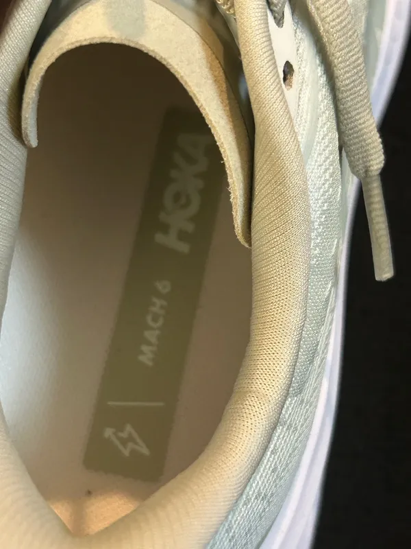 HOKA Mach oyster athletic training running shoes sneakers women’s 8 new - Image 5