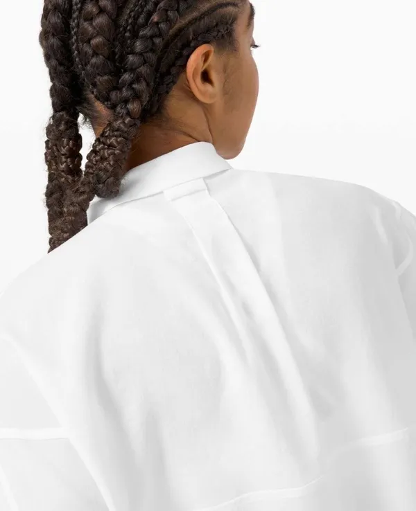 Lululemon Full Day Ahead Short Sleeve Shirt White 4 - Image 11