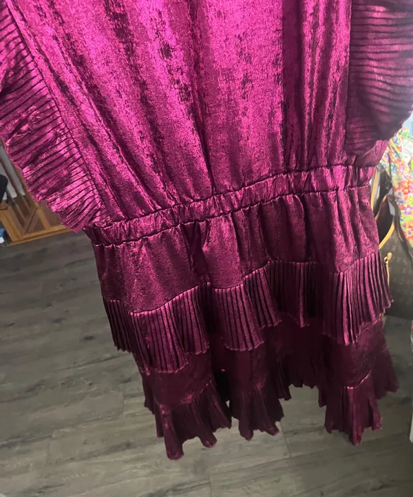 TCEC Purple Shimmer Dress - Image 2