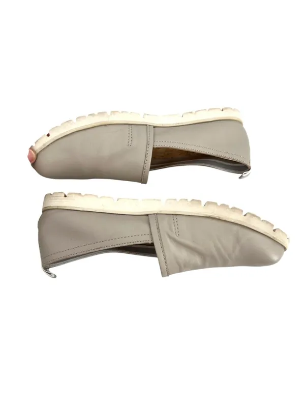 Kork-Ease Lillis Leather Slip-On Loafers Beige 7.5 Comfortable Casual Shoes - Image 4