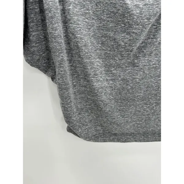 Free People‎ Charcoal Gray Sequoia Top Off Shoulder Loose Fit Shirt Women Small - Image 5