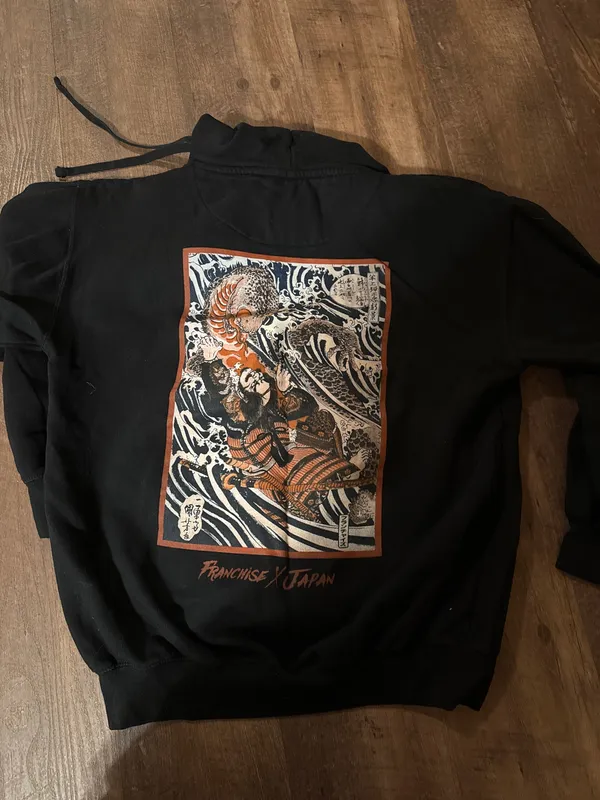 graphic hoodie Black Size L - Image 2