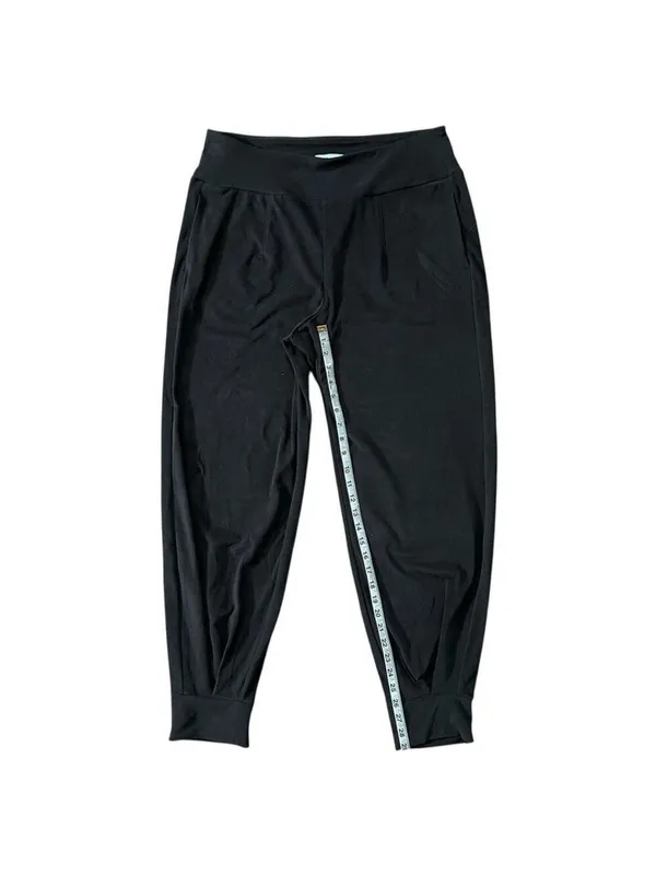 FLX Campfire Banded Bottom Fleece Joggers Black Size XL Long - Image 7
