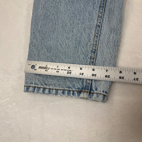 Revice Denim Ex-Boyfriend Light Wash High Rise Straight Leg‎ Jeans Blue Size 23 - Image 8
