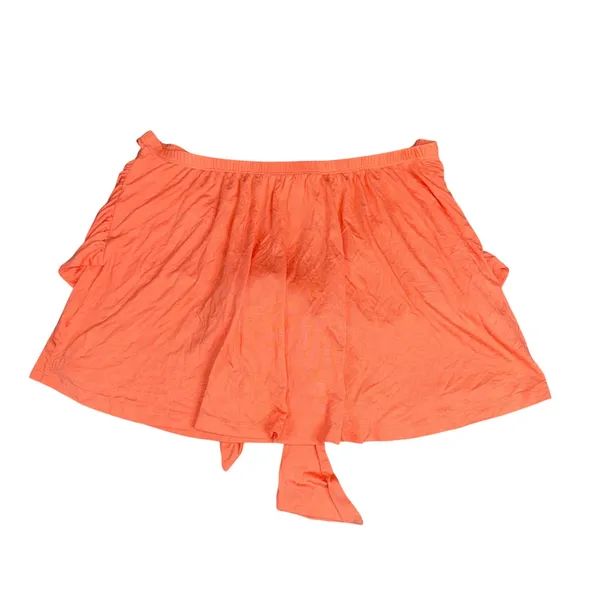 Free People FP Beach Mini Skirt Women L Peach NWT Tie Front OB1157745 - Image 2