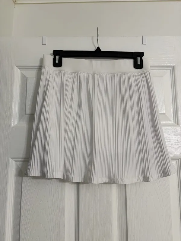 White Tennis Skirt - Image 2
