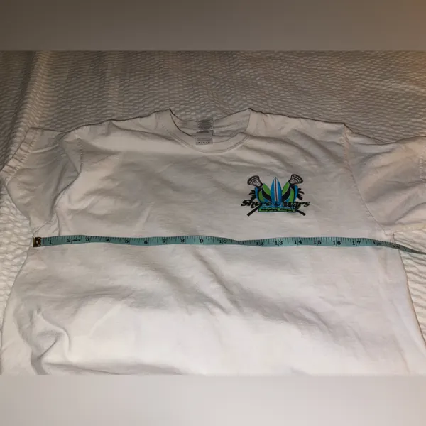 Shore Wars Lacrosse Graphic Virginia Beach, VA 2017 Size Medium White - Image 8