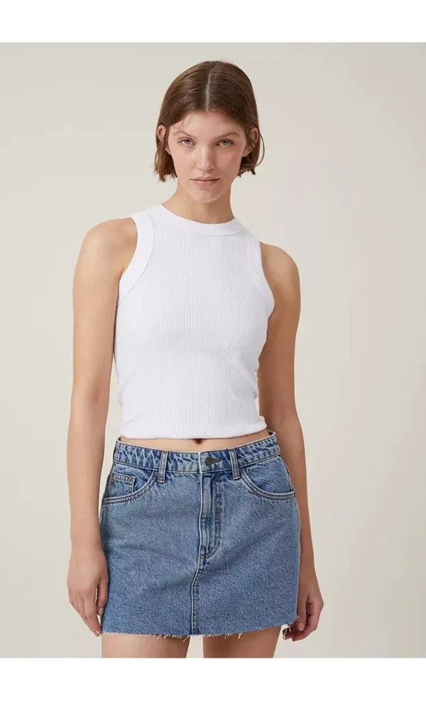 Cotton On Denim Mini Skirt - Image 7