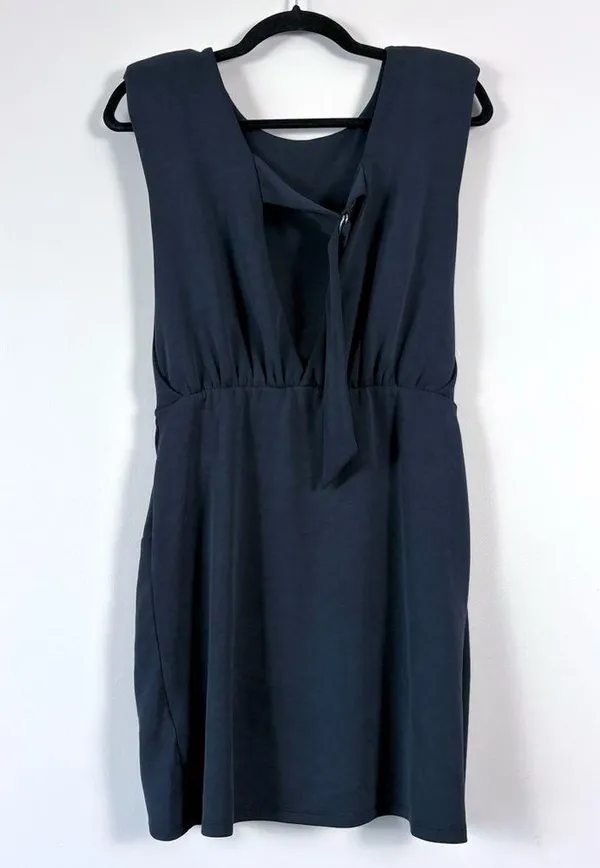 Free People Runaway Knit Sleeveless Mini Dress in Black Medium - Image 6