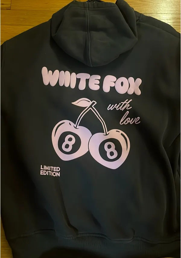 White Fox hoodie  - Image 2