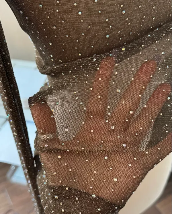 Free People Intimately Brown Sugar Coat It Night Sky Top - Image 9