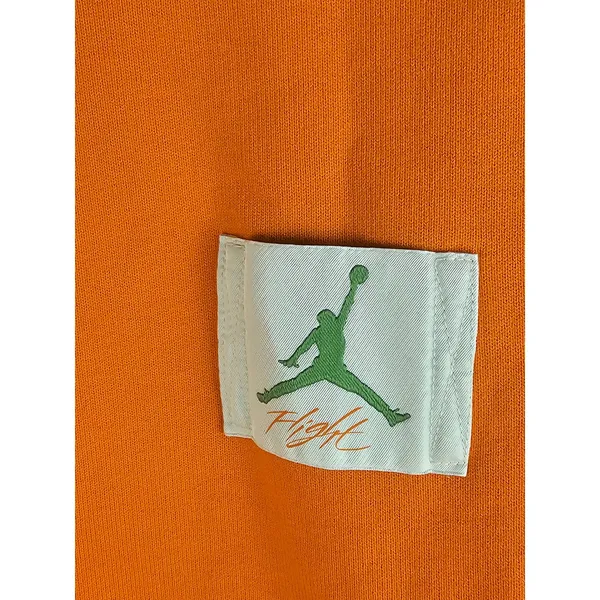 Jordan‎ X Titan Womens Orange Crewneck Sweatshirt Large - Image 4