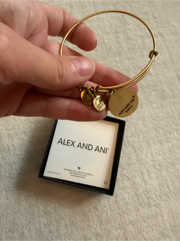 Alex and Ani Cape Cod Charm Bangle - Image 4