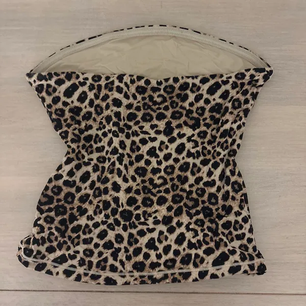 Leopard print tube top Multiple - Image 2