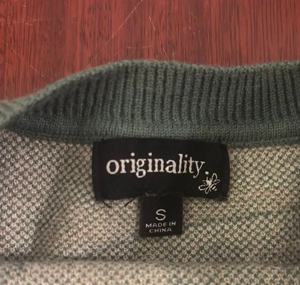 Dry Goods Green Swirl Sweater - Image 2