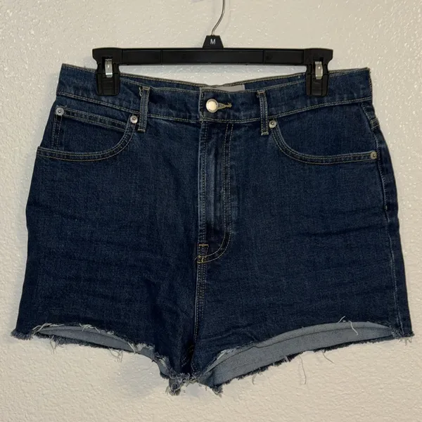 EVERLANE The Way High Denim Short - Image 2