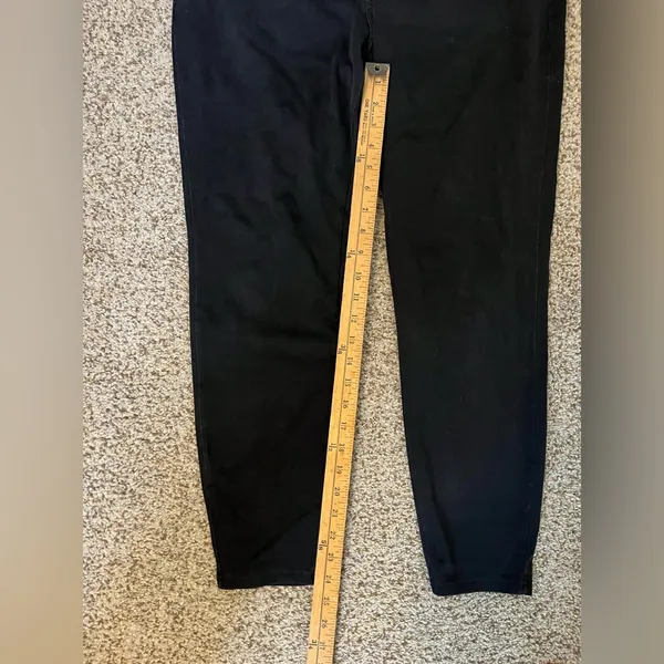 Sleek Black jeggings Size L - Image 3