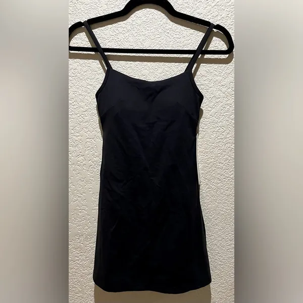 Lululemon NWT Align Cami Strap Black Dress Shorts Underneath Size 0 - Image 8