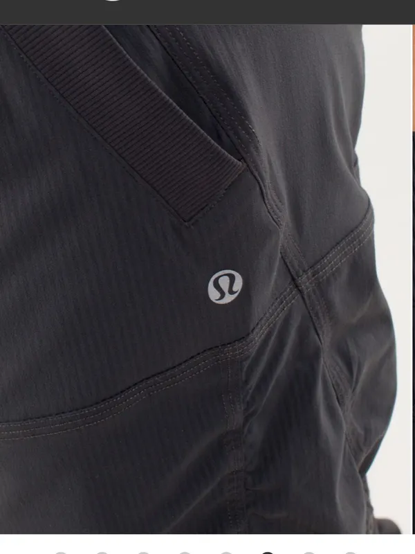 Lululemon Studio Crop Deep Coal Size 8 - Image 5
