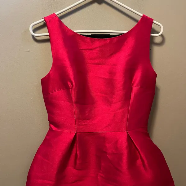 Kate Spade‎ Flirty Back Bow Hot Pink Mini Dress 2 Vintage Inspired Bachelorette - Image 8