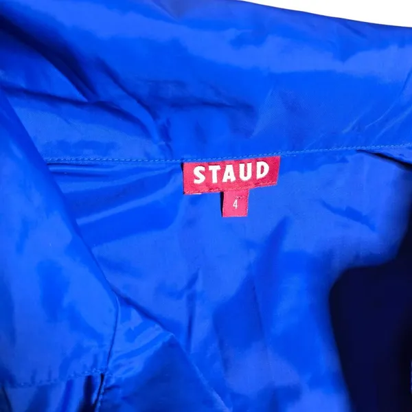 Staud Lapis Blue Millie‎ Maxi Dress Size: 4 - Image 7