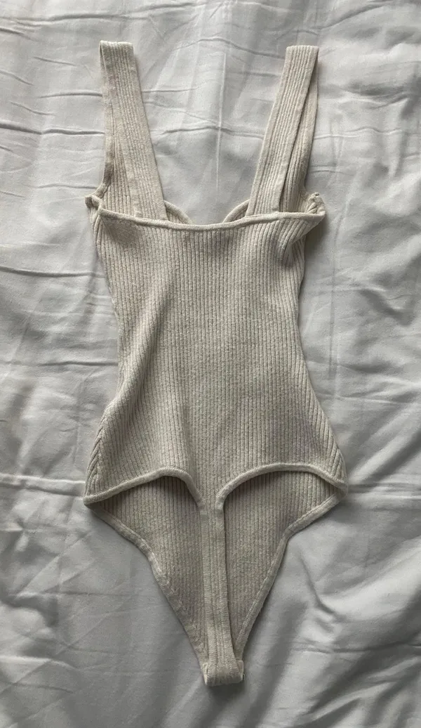 Abercrombie Cream Bodysuit - Image 3