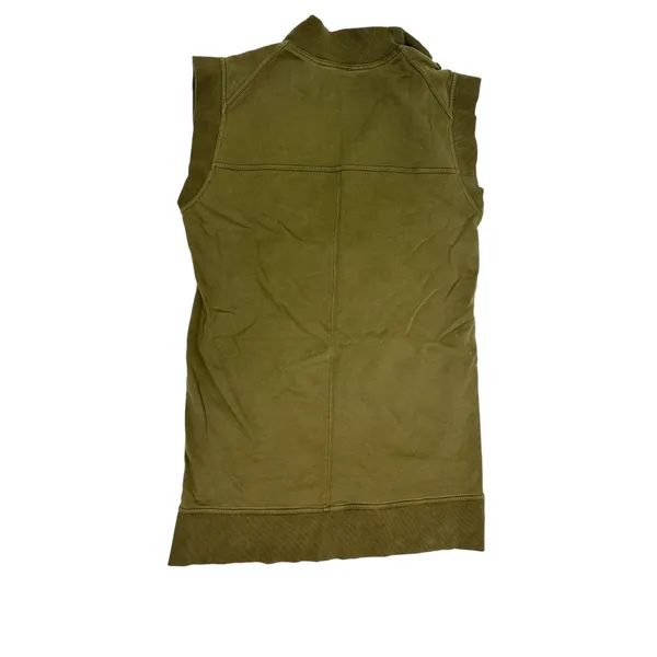 Daily Practice Anthropologie Meru Zip-Front Mini Dress Olive Green Size Large - Image 5