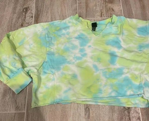 Wild Fable Cropped Tie Dye Sweatshirt - Image 2