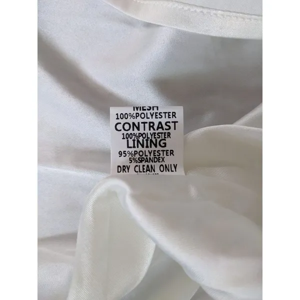 a. drea Cream Strapless Tulle Mini Cocktail Dress NWT Size Small - Image 8