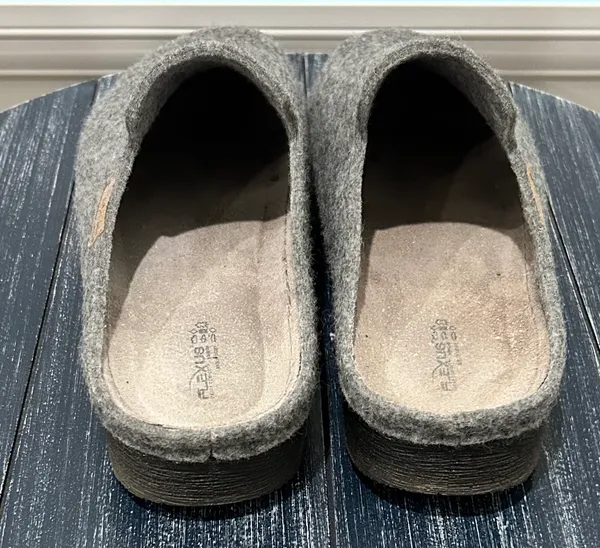 Flexus Platform Clogs Gray Size 9 - Image 6