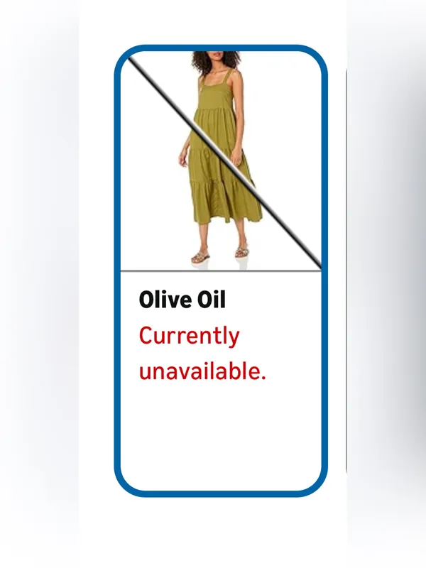 Olive Oil XS Tiered Sundress pockets - Image 9