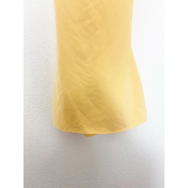 Revolve NBD Butter Yellow Cut Out Back Mini Dress Size Small Preppy Casual Chic - Image 9
