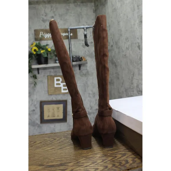 NWT Giani Bernini Womens Crissalynne Knee High Dress Boots Chocolate Brown 5M - Image 10