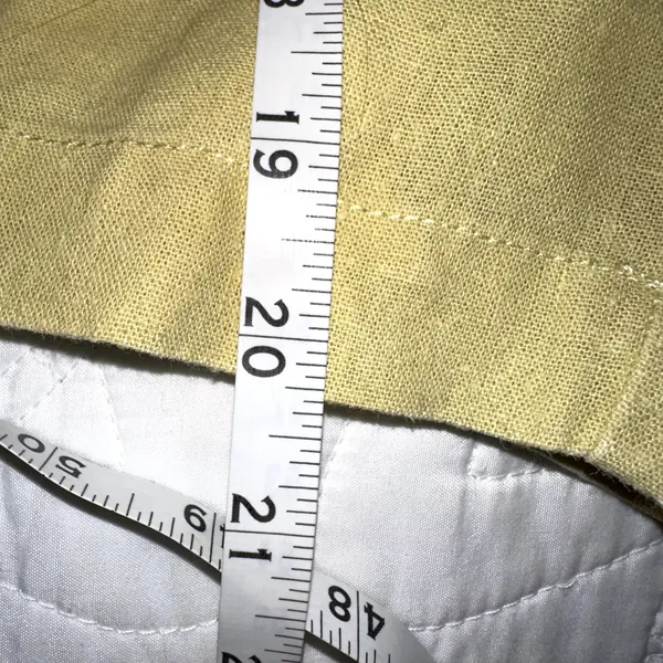 Patagonia Women's Size Medium Yellow Island Hemp Shorts 8" Drawstring Pockets - Image 11