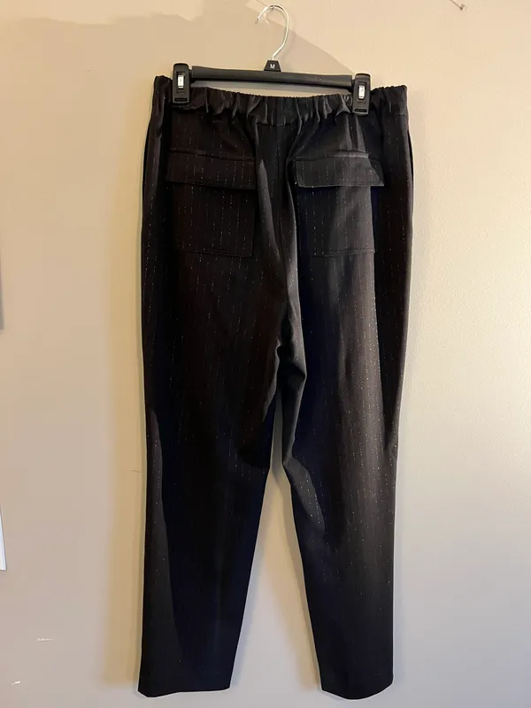 Pinstripe Dress Pants Trousers - Image 3