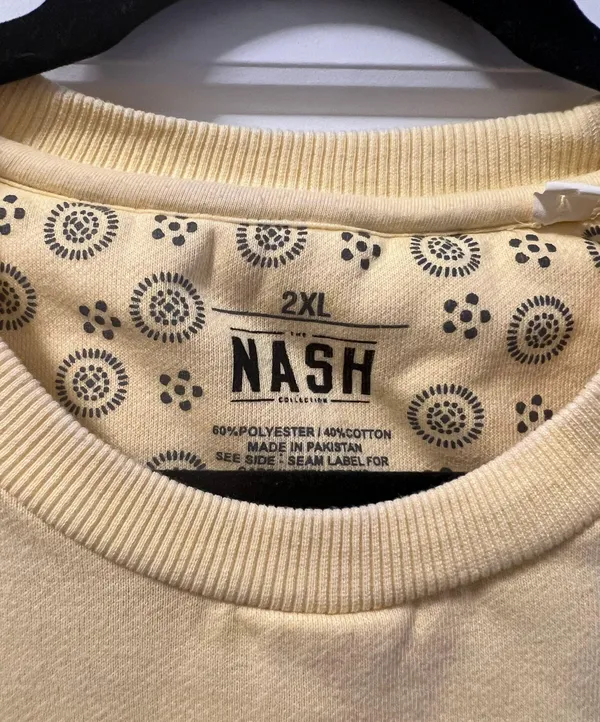NASH Collection Yellow Sweatshirt - Image 2
