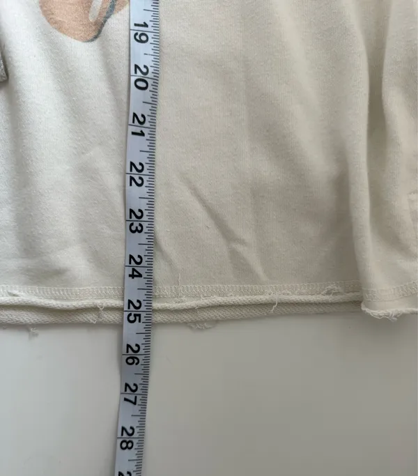 Maurices The Rolling Stones Sweatshirt Cream Multi Band Graphic - Image 10