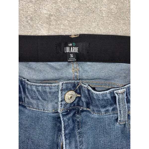 lularoe cropped boot cut jeans womens 36‎ - Image 3